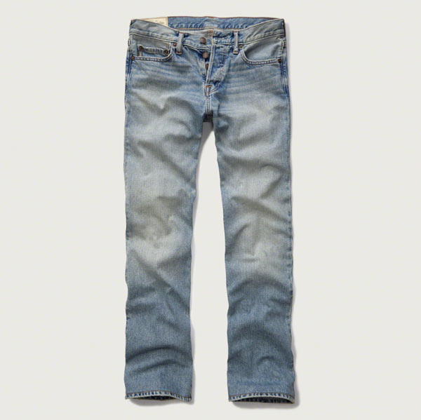 アバクロ Abercrombie＆Fitch アバクロンビー＆フィッチ ジーンズ デニム ジーパン：A&F Boot Jeans - Light  Wash